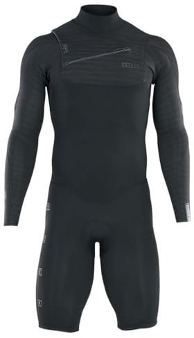 ION Seek CORE 3/2 LS Chest Zip Shorty 2023 Black, M