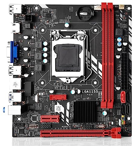 Qutsvosh 1 PCS B75M Desktop Motherboard LGA 1155 Supporto Memoria DDR3 per I3 I5 I7 CPU 3XUSB 3.0 SATA 3.0 Fino a 16GB