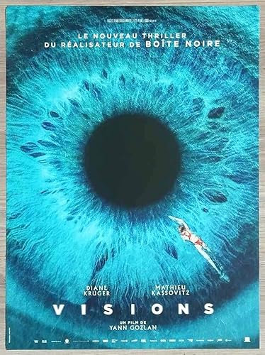 Générique VISIONS Kinoposter Original (kleines Format 53 x 39 cm Rolle) 2023 Yann Gozlan Diane Kruger Mathieu Kassovitz