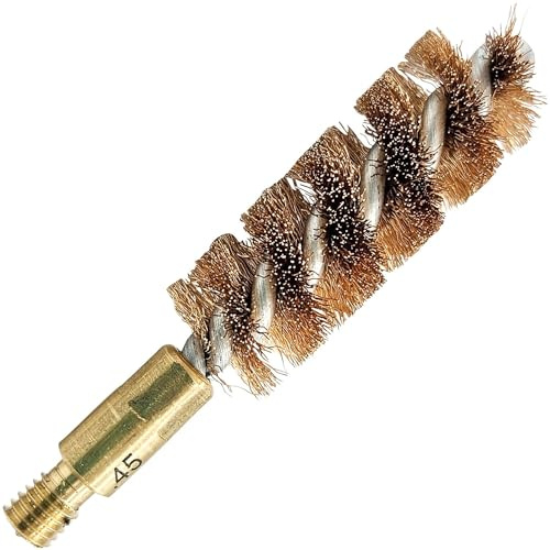 BALLISTOL 23441 Reinigungs-Bürste Bronze, 4 mm, Kalibergenau | Reinigungsbürste, kaliberangepasste Waffenlaufbürste aus Phosphorbronze, ohne Sorge, aus Kupfer, M5 Außengewinde