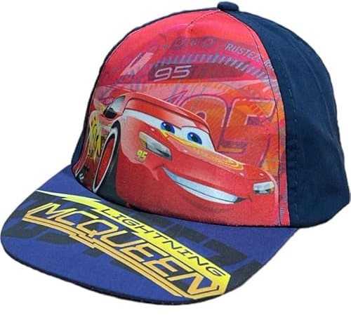 arlis Casquette de Baseball ​pour Garçon en Cars, Casquette de Baseball Réglable pour Garçon - Casquette Enfant Chapeau Visière Confortable (FR/ES, Âge, Taille Unique, Casquette Cars-a)