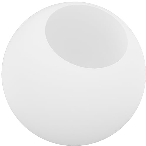 JECOMPRIS Pantalla De Lámpara De Globo Esférica 13cm Cubierta De Pantalla De Cristal Vidrio Mate Para Lámpara Colgante Dormitorio Sala De Estar