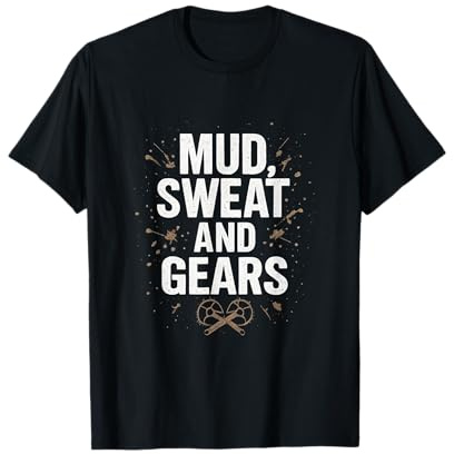 Mud Sweat And Gears VTT Imprimé graphique T-Shirt