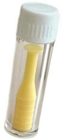 Psdndeww Set di accessori per lenti di aspirazione per lenti a contatto dure, giallo., Taglia unica