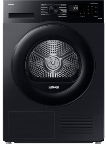 Asciugatrice Samsung DV10DG54A0ABAH 10 Kg Carico Frontale Pompa Di Calore Inverter Wifi Nero Classe C (Ricondizionato)