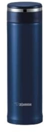 Zojirushi SM-JTE46AD Stainless Steel Travel Mug with Tea Leaf Filter, 16-Ounce/0.46-Liter, Deep Blue