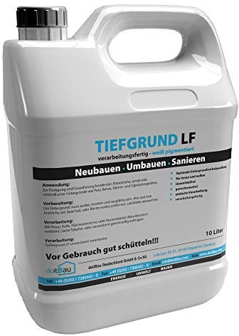 Tiefengrund 10 L LF verarbeitungsfertig Tiefgrund Grundierung Aufbrennsperre
