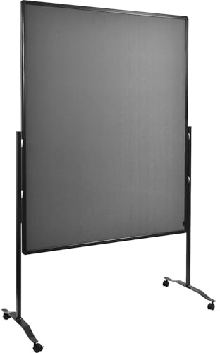 Legamaster Premium Plus Moderationswand 150x120cm grau | Tafelformat 1200 x 1500 mm, Filz, grau, fest