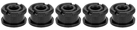 Kurbelarmschraube & Mutter Kettenrad Kettenblatt Schraube &(Black Short Disc)