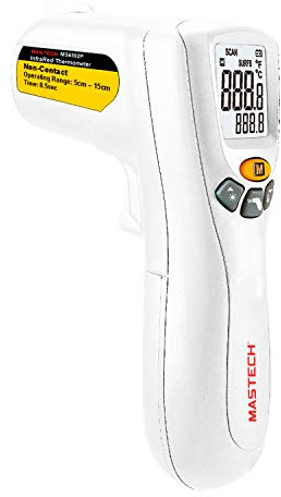 MS6592P Digital Infrared Thermometer with 2 Functions Non-Contact Temperature Measurement