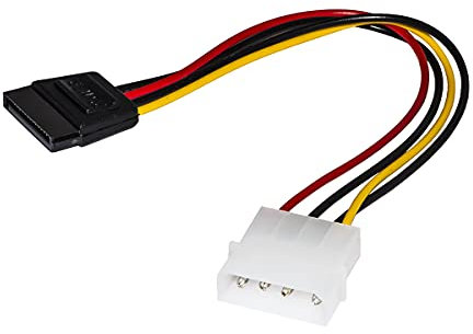 LINK LKCSATA01 CAVO ADATTATORE ALIMENTAZIONE SATA 15 POLI - MOLEX 4 POLI CM.0.15