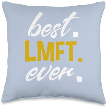 LMFT Gift Idea - Licensed Marriage and Family Therapist Throw Pillow