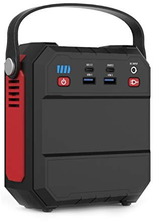 TIM-LI Batería de Litio de Respaldo para Exteriores de 80 W - Central eléctrica de generador portátil de 22500 mAH con Puertos USB de Salida de CA, para Camping de Emergencia CPAP