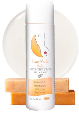 Vagy Rejuvenation Vagy Lactic Feminine Wash with Lactic Acid & Calendula – Gentle Intimate Wash Women pH Balance – Refreshing Vaginal Cleanser – 8 oz (8 oz, Cuaba (Dominican Pine))