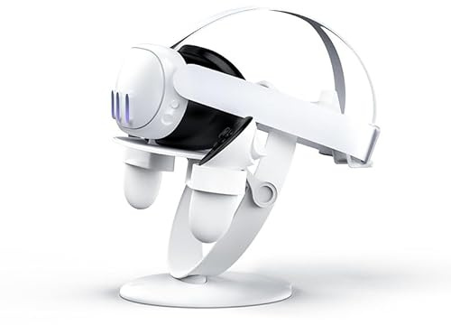 Tenlang VR-Ständer Headset- und Controller-Halterung für Meta Quest 3/für Oculus Quest 2/PS VR2/PS4VR/für HTC Vive/Valve Index/Pico 3/Pico 4 VR,VR Organizer Rack Zubehör