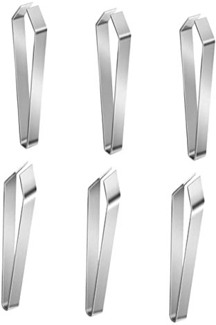 POPETPOP 18pcs Fishing Hook Remover Tweezers Stainless Steel Tweezer for Aquascaping Tools Easy Scale Removal Kitchen and Restaurant Supplies