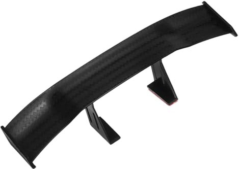 CALLARON Mini Spoiler Wing Für Auto Universeller Heckflügel Ohne Bohren Kompatibel Mit Vielen Fahrzeugen Sportliches Design Einfache Installation Elegantes Carbon- Finish