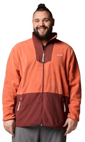 Columbia Sequoia Grove - Giacca in pile con cerniera intera, da uomo, confezione da 1, Toscano/Spezie, 6X