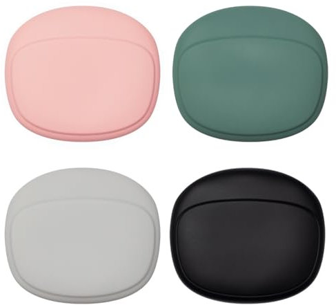 4 Pezzi Porta Auricolari, Organizer Cavi da Viaggio, Custodia Cuffie in Silicone Morbido, Custodie per Cavi Dati, Cable Organizer, Borsa Accessori Elettronici, per Auricolare Cavo Disco U Moneta