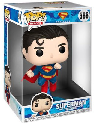 Funko Pop! Jumbo: Superman 2025- Superman - Collectable Vinyl Figure - Gift Idea - Official Merchandise - Toys for Kids & Adults - Movies Fans - Model Figure for Collectors