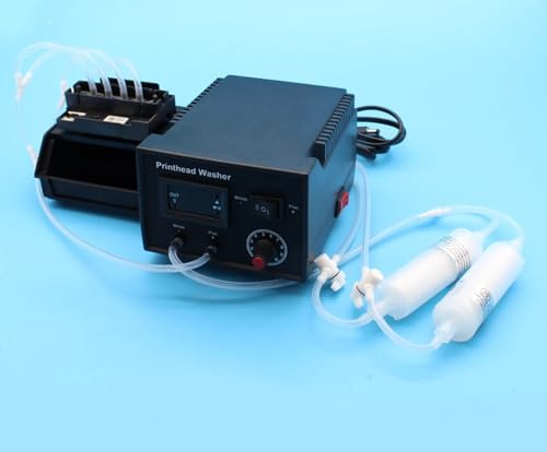 DTF Tinten-Druckkopf-Reinigungsmaschine, Entstopfungslösung für L1800, L800, L805, R1390, 1400, 1430, 4720, i1600, i3200, XP600, verstopfte Druckkopfreiniger