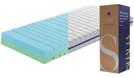 SONHO Matratze 100X210 BELICE SchaumstoffSONHO Matratze Höhe 20 cm | 2 Härtegrade in 1 | Härtegrad H2 und H3 | Gelenkig
