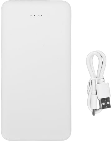 Batería Recargable 20000mAh 5V 2A para Chaleco Calefactable con Pantalla LED, Paquete de Batería para Chaqueta Caliente, Salida MicroUSB/USB/Tipo C, Cargador Portátil para Ropa Tér