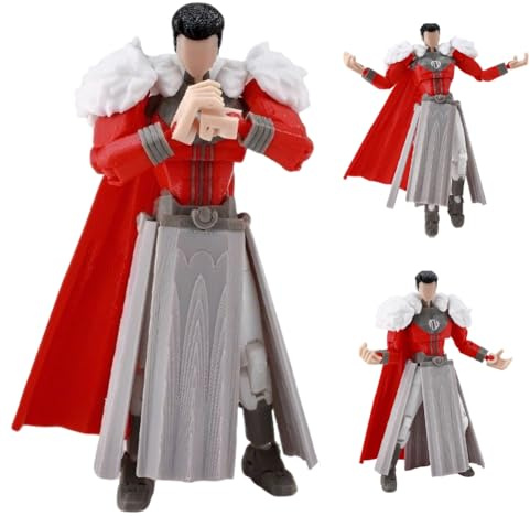 Zhongkaihua Mark Grayson actionfigur kejsare Argall/Thragg 14 cm modell gemensam rörliga anime-actionfigurer 3D-skrivare dekorationer samling gåvor fans ornament