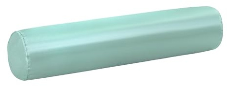 Mamma grön bolster kuddrulle för sidobyxor bord nack- och knästöd med avtagbart skydd (20 x 80 cm 80 x 31 tum) soffcylinder