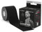 Kintex Kinesiologie-Tape Classic - selbstklebend, elastisch, wasserfest und antiallergisch - Sport- und Kinesiotape zum Einsatz bei Sportverletzungen - Schwarz - 5 cm x 5 m