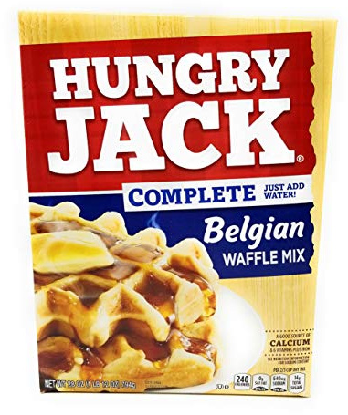 Hungry Jack Complete Belgian Waffle Mix (Pack of 2)