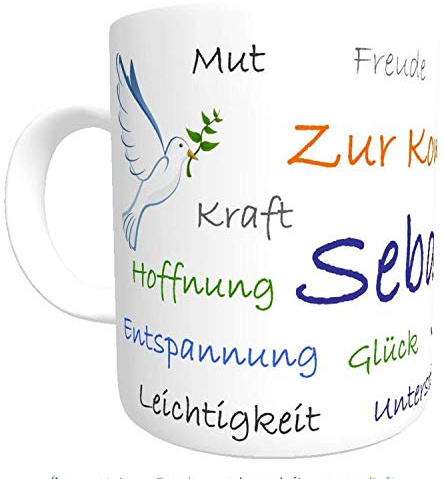 Kilala Tasse Kommunion mit Namen Geschenk zur 1. heiligen Erstkommunion inkl.Geschenkverpackung