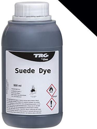 TRG the One Suede Dye, Durchdringende Tinte für Wildleder, Schwarz (118 Black), 500 ml
