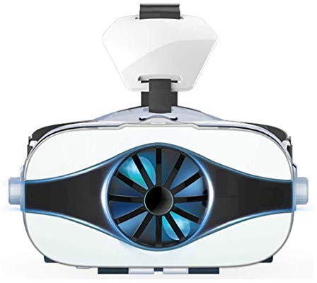 SMSOM Auriculares de Realidad Virtual, 3D VR Gafas para Juegos y películas móviles, Compatible con 4.0-6.33 Pulgadas iOS/Teléfono Android