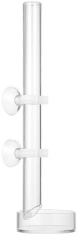 Garnelen futterschale Fisch Shrimp Feeder Tube mit Saugnapf Shrimp Feeder Tube Tray für Kristallgarnelen Tropische Fische