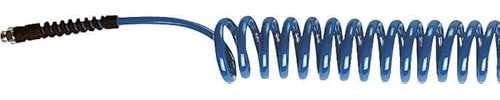 Druckluft Spiralschlauch 7,5m 6,3x9,5 G1/4 Nycoil