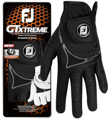 FootJoy GT Xtreme Women's Golf Glove, Black, S, Left Hand (for Right Handed Golfer)
