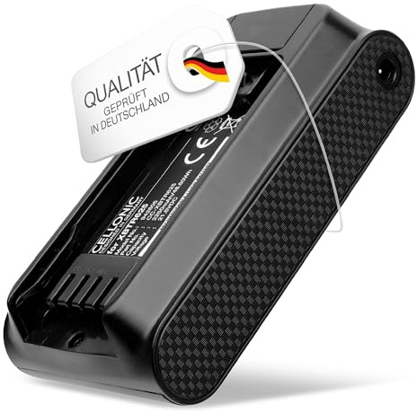 CELLONIC Batteria compatibile con Shark BU3120, BU3521, IW3110C, XBTR625 | (2250mAh -21.6V-Ioni di Litio) per Shark Cordless Detect Pro, Clean, Freestyle, IW3111C, IW3120C, PowerDetect, PowerPro