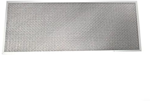 HOHOVYVY Filter dunstabzugshaube,Dunstabzugshaube aus Aluminium, Netz-Fettfilter, Fettfilter aus Metall für Dunstabzugshauben in der Küche, 486 x 194 x 9 mm