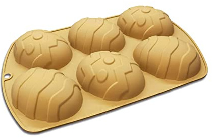 X-Institute Stampo in silicone multiuso a forma di uovo a tema pasquale, strumento da forno, idea regalo, per godersi il tempo, antiaderente