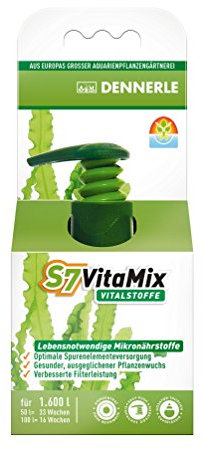 Dennerle 4463 S7 Vita Mix Vitalstoffe für Aquarienpflanzen, 50 ml