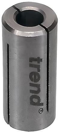 Trend Spannzangenhülse, 10 mm auf 12 mm, für Fräser mit kleinerem Schaft | Reduziert 12-mm-Spannzangen auf 10 mm für Fräser mit kleinerem Schaft, CLT/SLV/1012