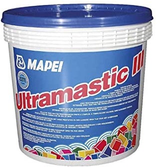 Adesivo per posa di piastrelle 5KG Ultramastic III Mapei