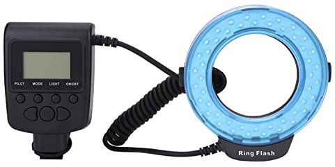 Flash per Fotografia, Luci a LED con Flash Anulare a Sette Livelli, per Riprese Video, per Selfie