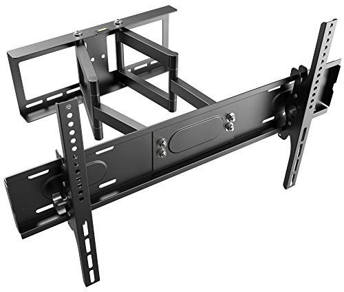 RICOO Supporto TV parete R08-XL Girevole Inclinabile Televisore 32-75 (81-191 cm) Staffa universale Televisione LED/Curvo VESA 300 x 200-600 x 400