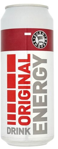 Euro Shopper Original Energy Drink 500ml (Pack of 12)