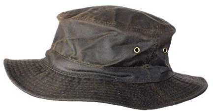 Relags Hut 'Tourist', Oilskin - braun, L/XL