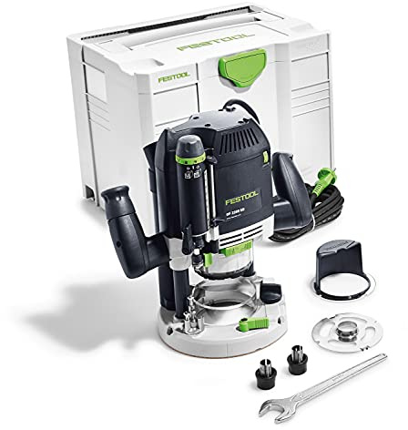 Festool OF 2200 EB-Plus Oberfräse 2200W 80mm Hub (574349) + Zubehör + Systainer