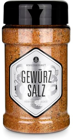 Ankerkraut Gewürz Salz, zum Grillen, Braten und Kochen, 270g im Streuer