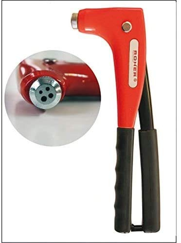 Roher - Remachadora manual diamentro 4 quick change